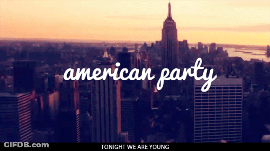 Tonight American Party Time Lapse GIF