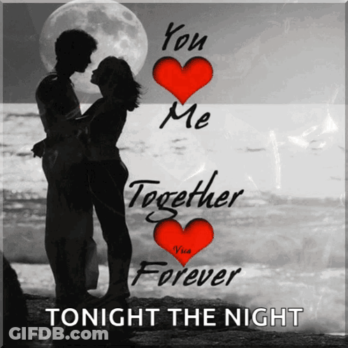 Tonight The Night Man And Woman Hugging GIF