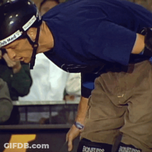 Tony Hawks Disappointed Not Again Reaction GIF