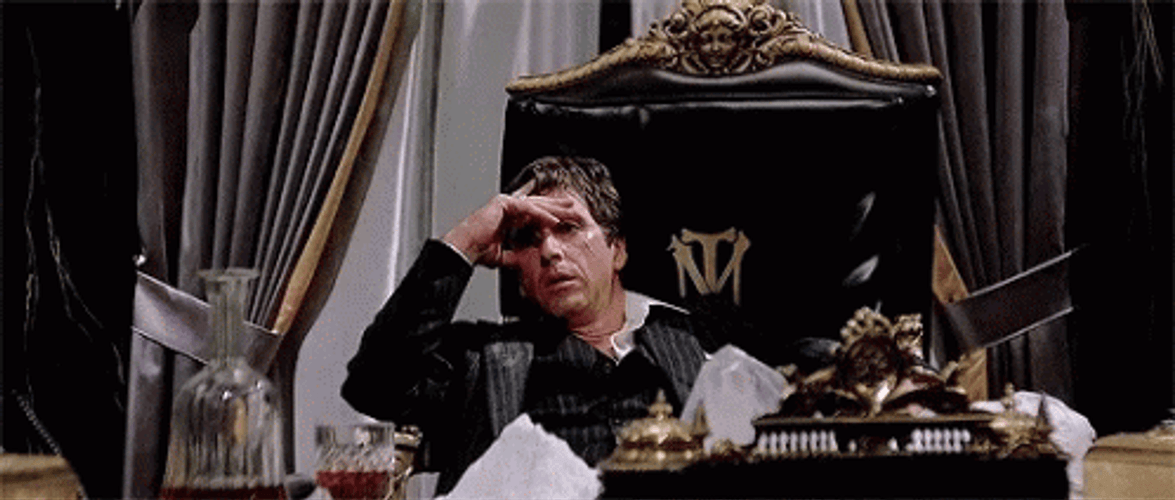 Tony Montana Problematic GIF