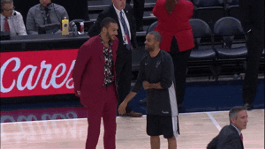 Tony Parker And Rudy Gobert GIF