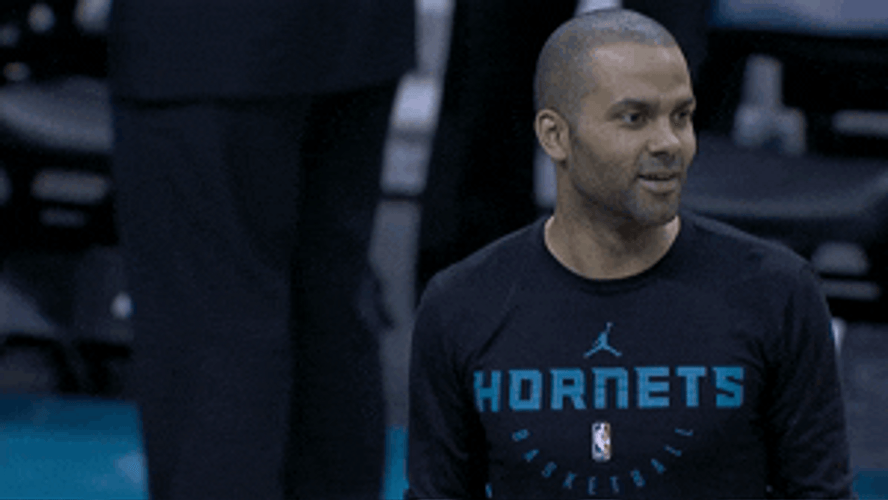 Tony Parker Bobbing Head Dance GIF