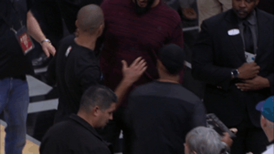 Tony Parker Rudy Gobert Hug GIF