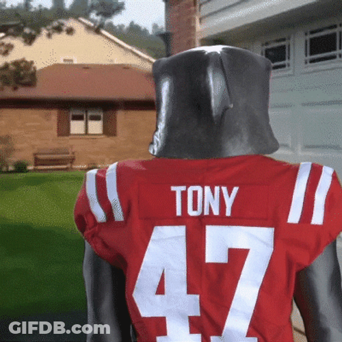 Tony Shark Ole Miss Jersey GIF