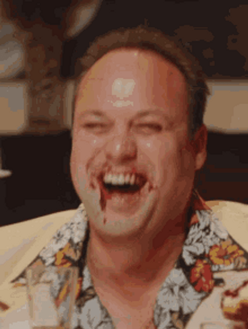 Tony Soprano Laughing Hysterically Sopranos GIF