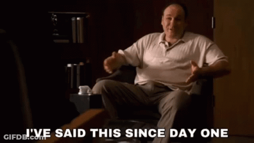 Tony Soprano Miserable Prick GIF