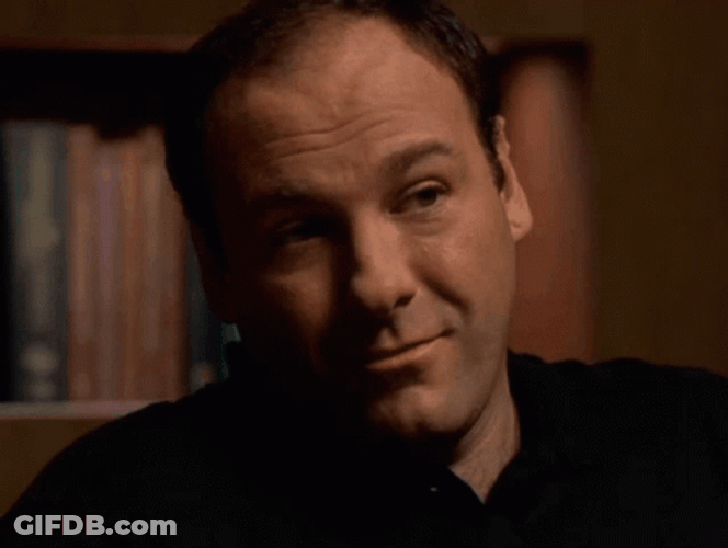 Tony Soprano GIF