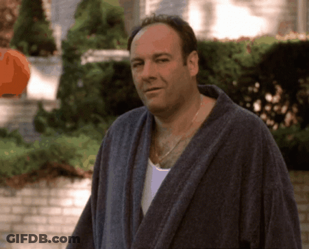 Tony Soprano Orange Juice GIF