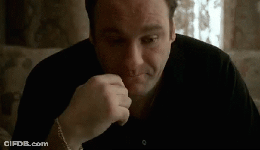 Tony Soprano Problematic GIF