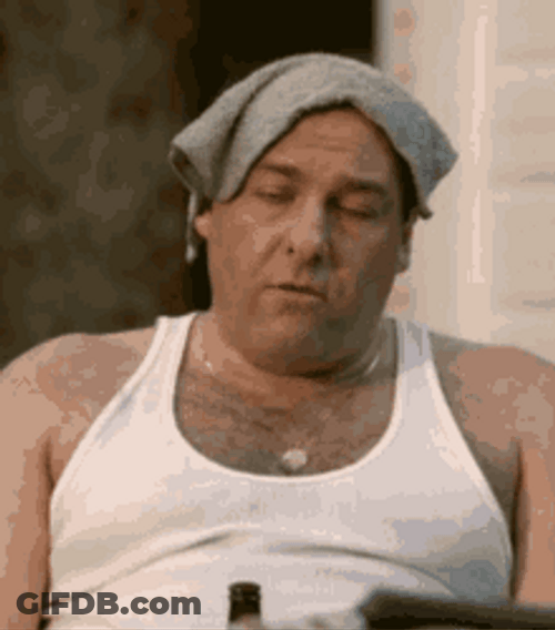 Tony Sopranos Casually Talking GIF