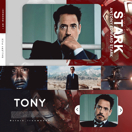 Tony Stark Cool Compilation GIF