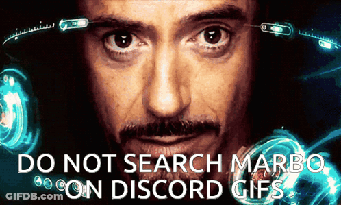 Tony Stark Do Not Search Marbo GIF