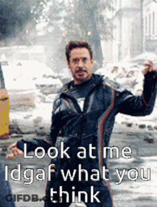 Tony Stark Look At Me Dancing GIF