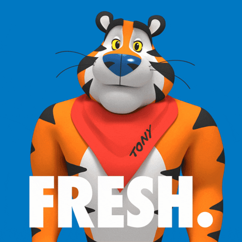 Tony The Tiger Fresh GIF
