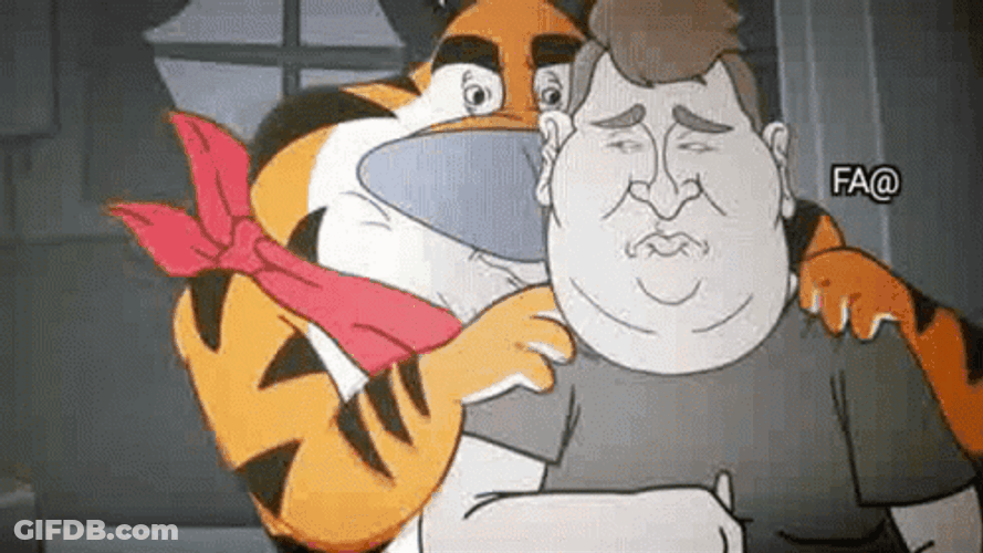 Tony The Tiger Piggie GIF