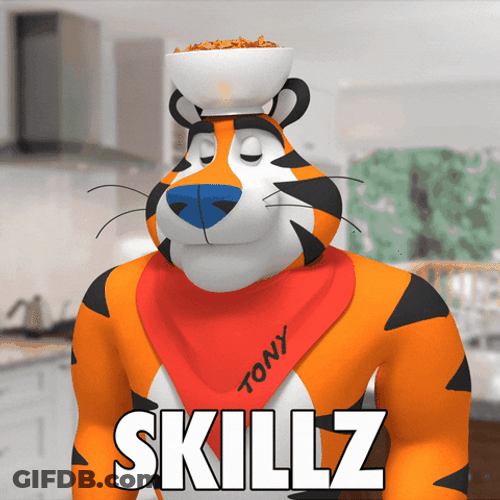 Tony The Tiger Skills GIF