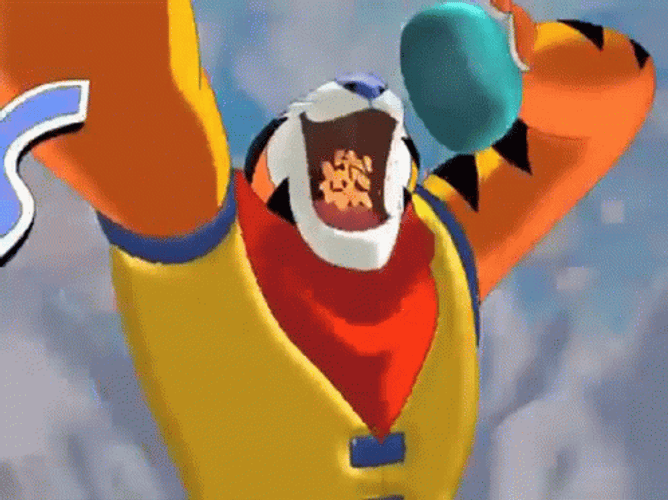 Tony The Tiger Supercharged GIF