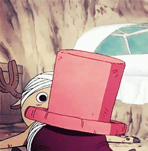 Tony Tony Chopper Bandaged Head GIF