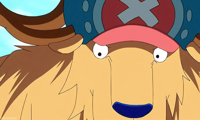 Tony Tony Chopper Blushing GIF
