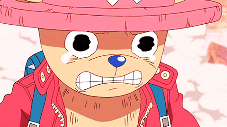 Tony Tony Chopper Crying Angry GIF