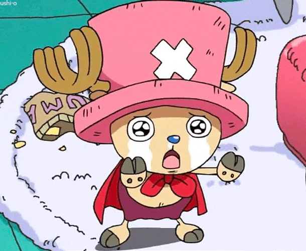 Tony Tony Chopper Emotional Cry GIF