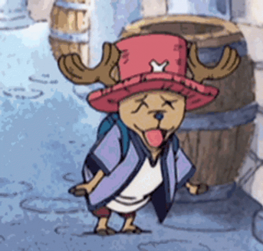Tony Tony Chopper Happy Dance GIF
