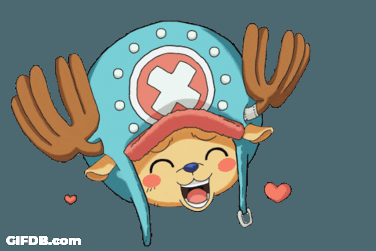 Tony Tony Chopper Happy Face GIF