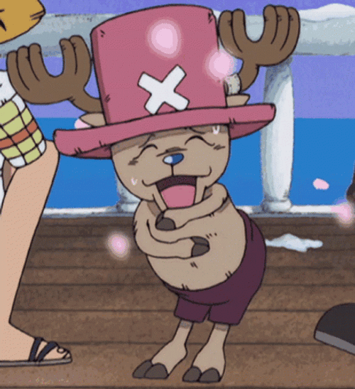 Tony Tony Chopper Shy Dance GIF