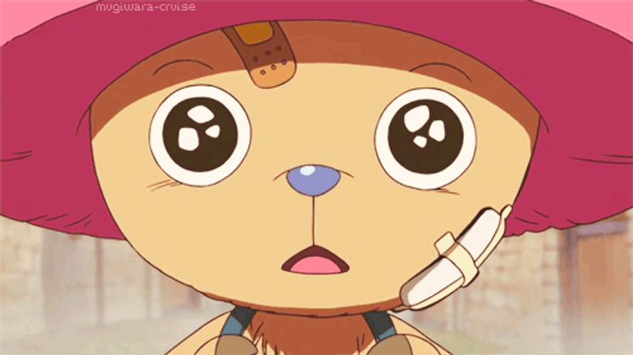 Tony Tony Chopper Wide Sparkling Eyes GIF