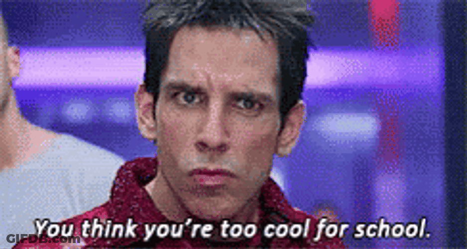 Too Cool Cocky Ben Stiller GIF