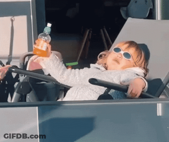 Too Cool Funny Kid Chilling GIF