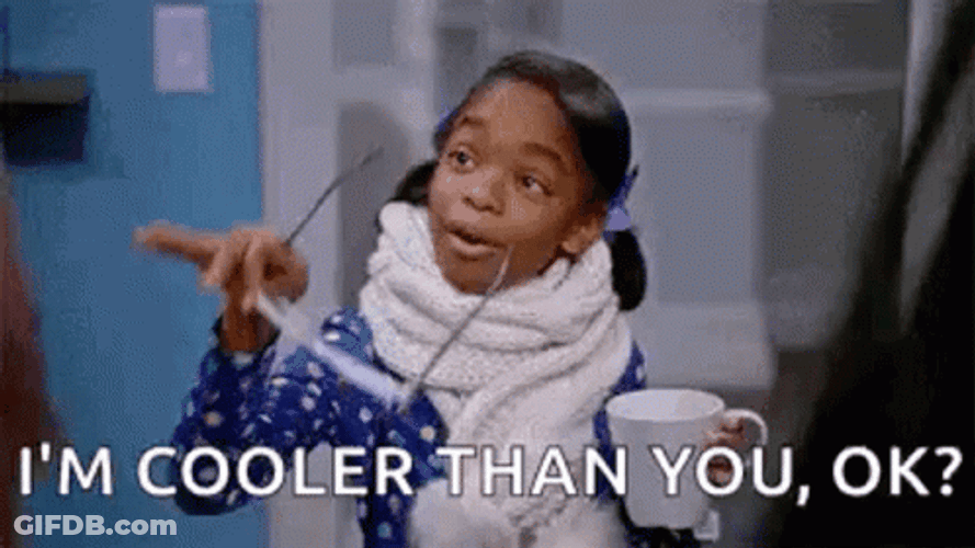Too Cool Sassy Cute Kid GIF