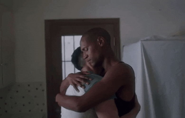 Too Emotional Love Is Love Gay Hug GIF