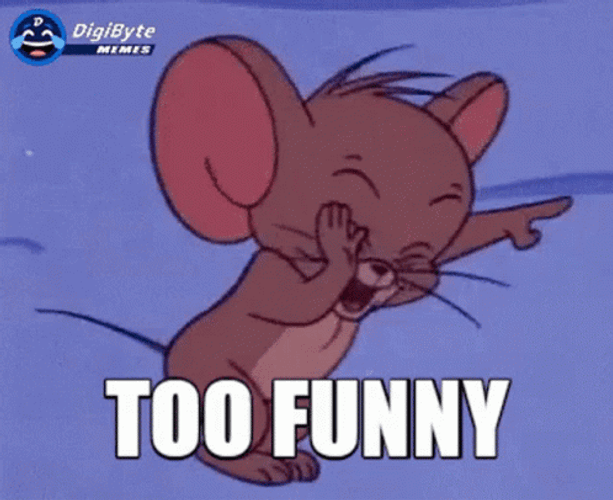 Too Funny Jerry Mouse Hilarious GIF
