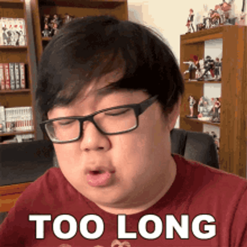 Too Long Complain Shaking Head GIF