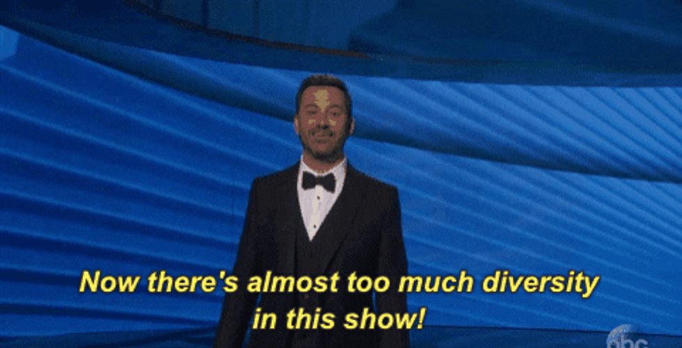 Too Much Diversity Host Jimmy GIF