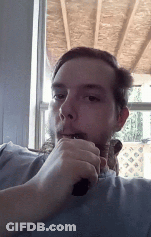 Too Much Vape Smoke GIF