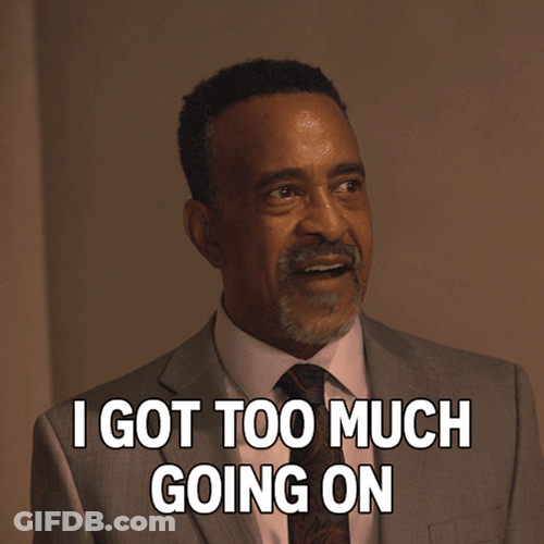Too Much Work Anxious Tim Meadows GIF