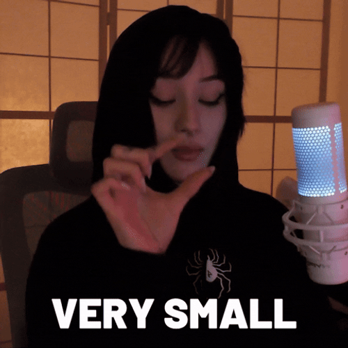 Too Small Jadey Anh Wearing Hoodie GIF