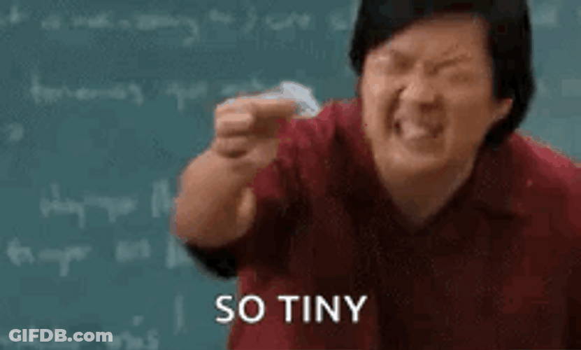 Too Small Ken Jeong GIF
