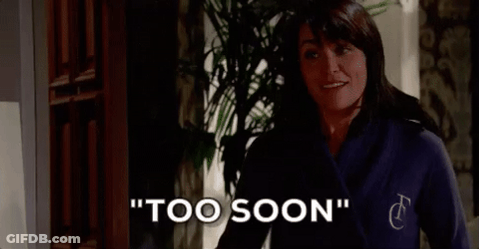 Too Soon Bold And Beautiful Steffy Forrester GIF