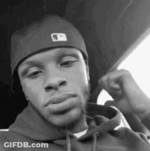 Toosii Awkward Posing GIF