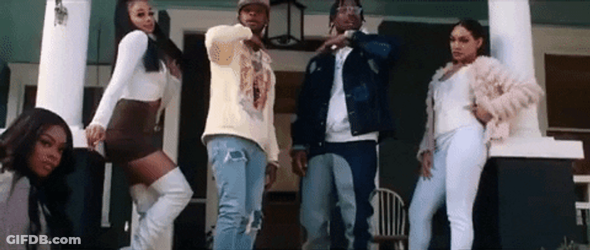 Toosii Women Posing GIF