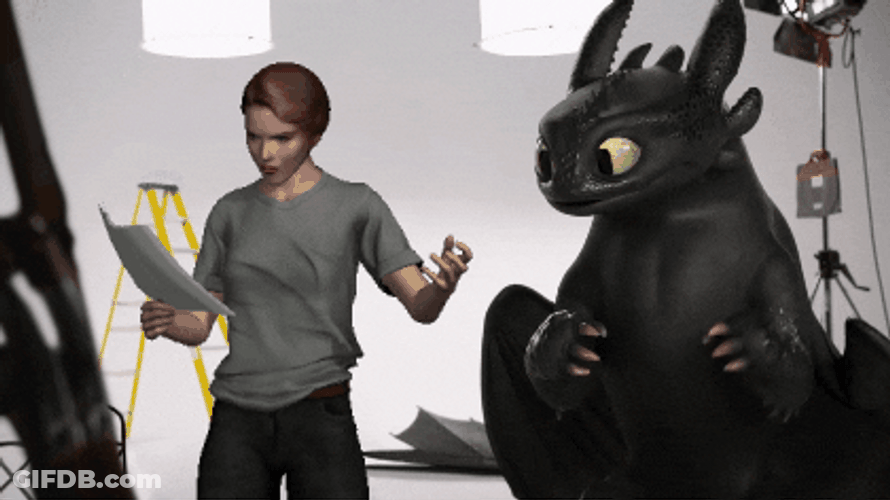 Toothless Dance Meme Digital Animation GIF