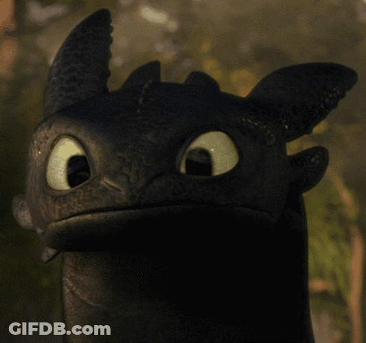 Toothless Dance Meme Eye Rolling GIF