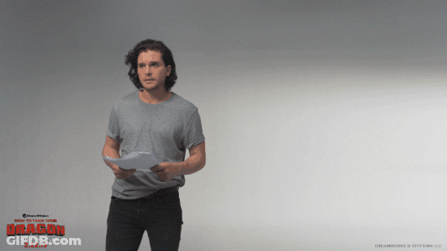 Toothless Dance Meme Kit Harington Show Yourself GIF