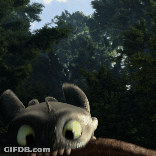 Toothless Dance Meme Startled Reaction GIF