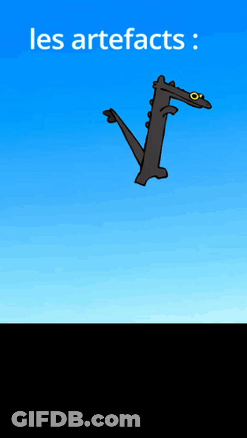 Toothless Dancing Meme Artifacts GIF