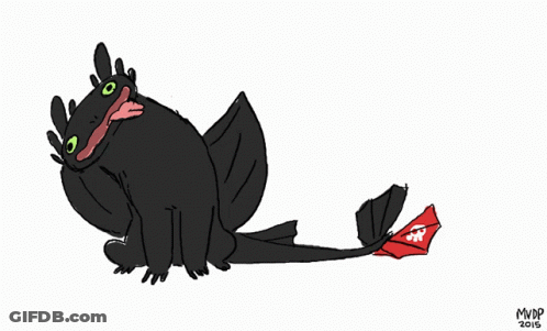 Toothless Drawing By Mvdp GIF