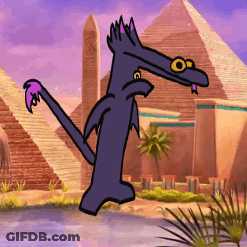 Toothless Egyptian Dance Moves Meme GIF